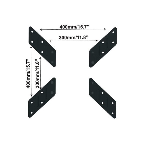 Uniwersalny Adapter Vesa 200x200 Do 400x400 Max.